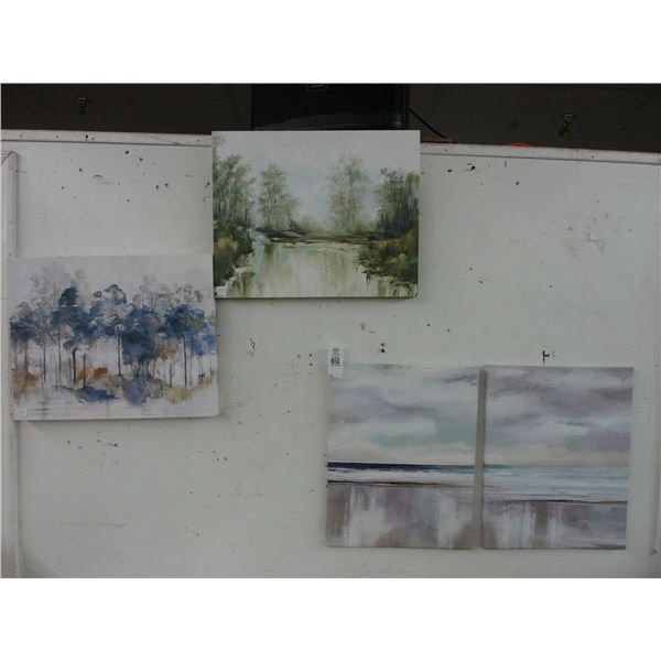 Asst. Unframed Wall Art - 4