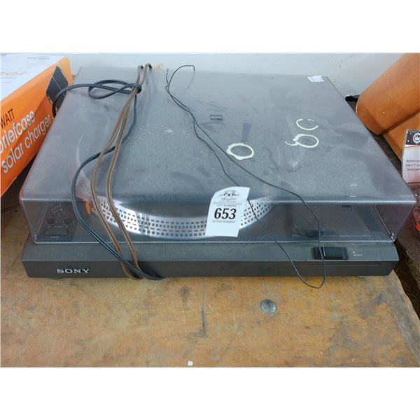 Sony Turntable