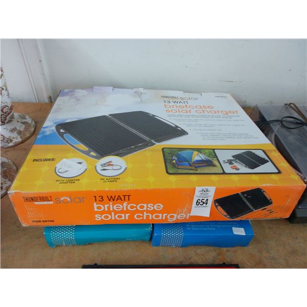 Thunderbolt Briefcase Solar Charger