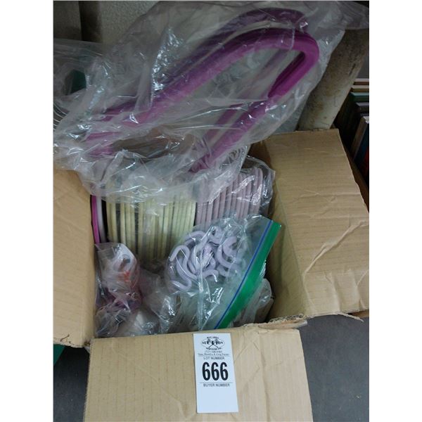 Cloth Covered Clothes Hangers