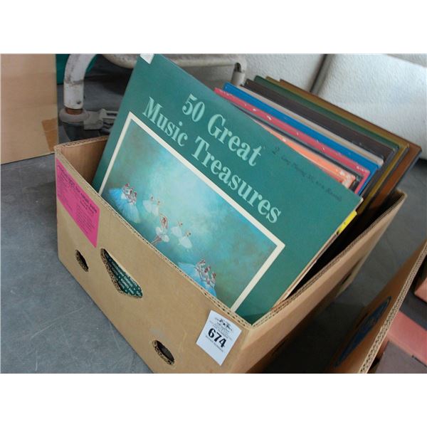 Vintage Vinyl Record Albums