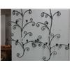 Image 1 : Leaf Style Ornamental Iron Wall Plate Holders