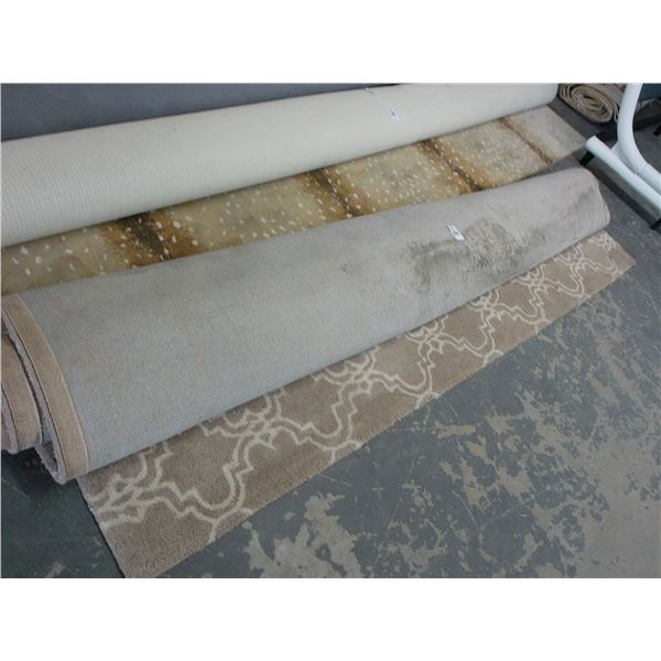 Approx.  10'  X  12'  Beige Area Rug