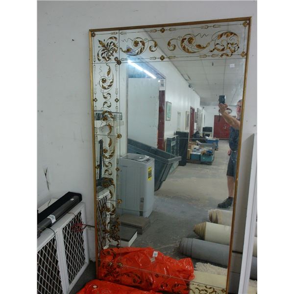 4'  X  7'  Golf Trimmed Large Mirror - No Shipping