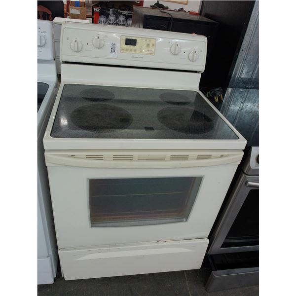 Whirlpool Flat Top Range Oven