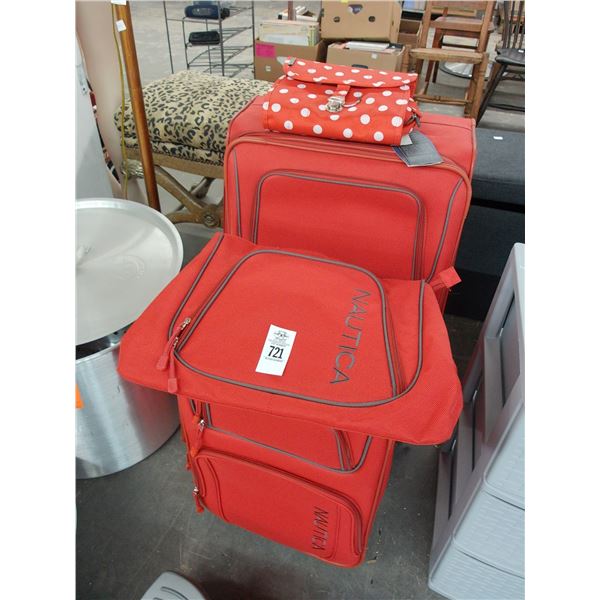 Nautica Luggage Set, Polka Dot Purse