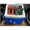 Image 1 : Bins w/Asst. Coated Dumbells - 2