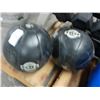 Image 1 : TKO Weighted Exercise Balls - Pair