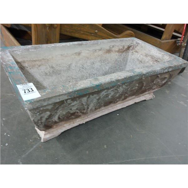 Concrete Cast Planter