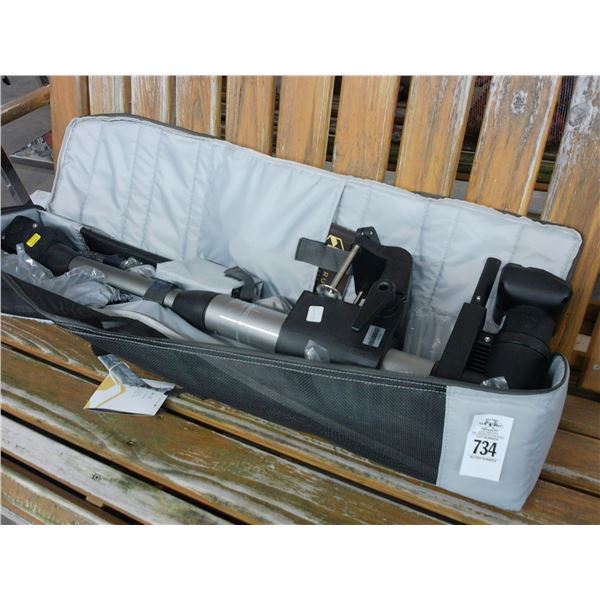Thrust Me New Electric Tiller Outboard w/Carry Case
