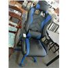 Image 1 : Emerge Black/Blue Gaming Chair
