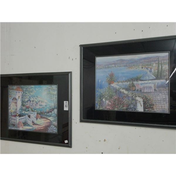 Framed Sea Scape Wall Art - 2