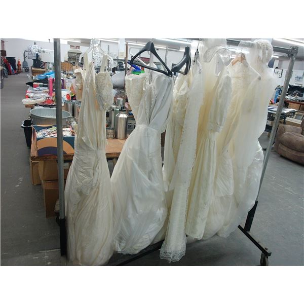 Wedding Dresses - 6  (Cart Not Included)