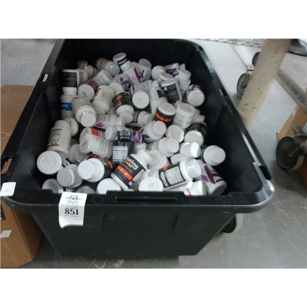 Bin w/Asst. Dietary Supplements