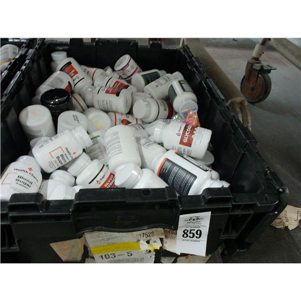 Tote w/Dietary Supplements