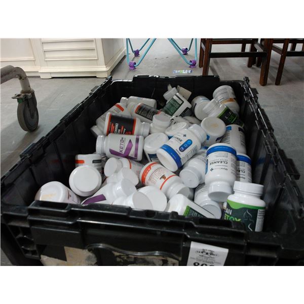 Tote w/Dietary Supplements