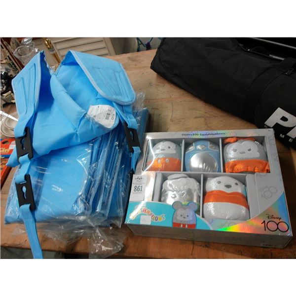 Squish Mellows, Disney Toys, Safety Carrier Belts