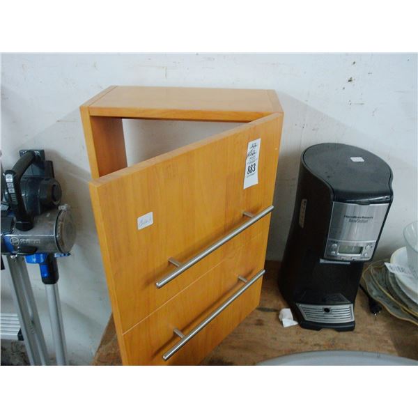Wall Cabinet, Coffee Maker