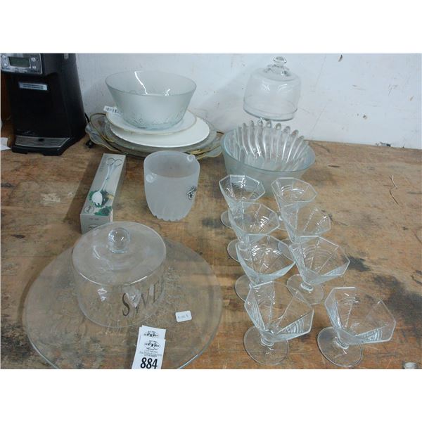 Martini Glasses, Bowls, Dishes, Servingware