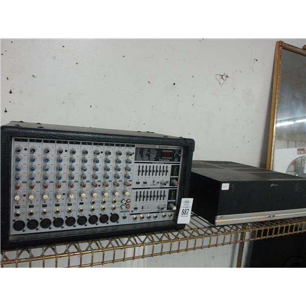 Beringer Euro Power PMH2000 Mixer, Niles Receiver