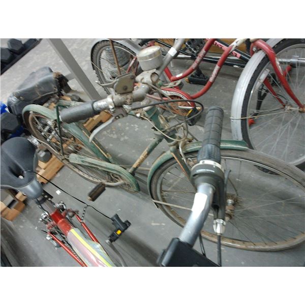 Schwinn World Green Vintage Bike