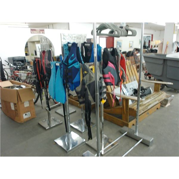 Garment Cart, Merchandising Racks