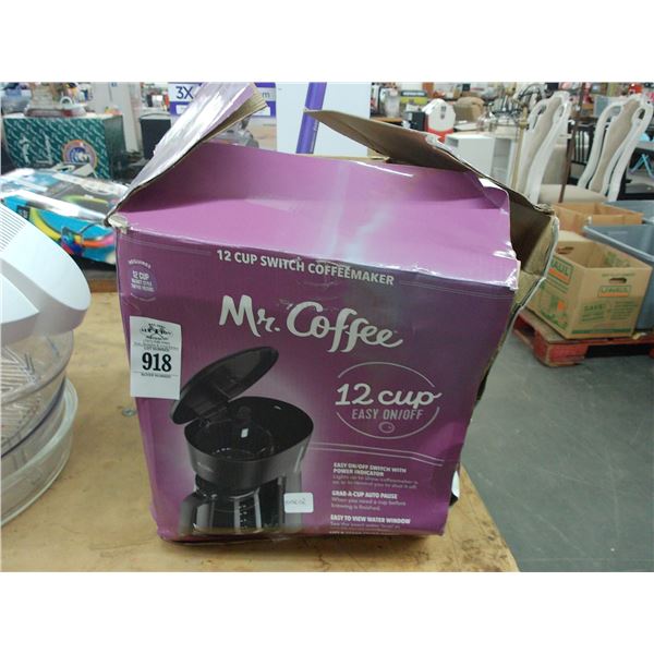 Mr. Coffee Maker in Box