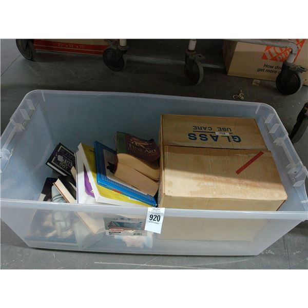 Asst. Books, Punch Bowl Set