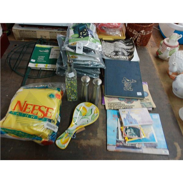 Plant Stands, Rainwear, Shakers, Disney Book, Oil Bottle