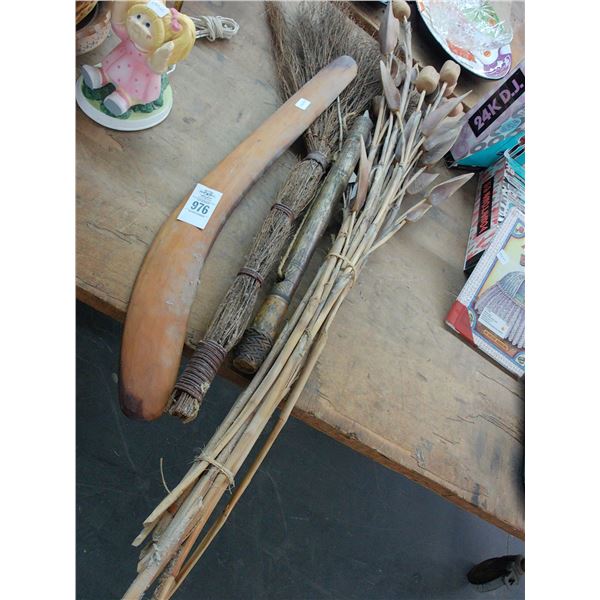 Boomerang, Wooden Décor