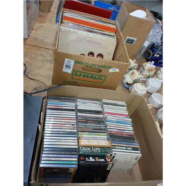 Vinyl Record Albums, DVD's