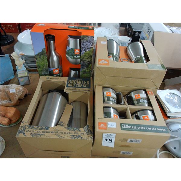 Steel Insulated Cups - New in Box - 7 Boxes