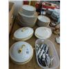 Image 1 : Porcelain Dishes, Utensils