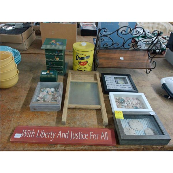 Washboard, Wall Shelf, Domino Tin, Inspirations, Décor