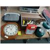 Image 1 : Wall Clock, Safety Mirror, Lanterns, Sprinkler, Power Cords
