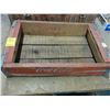 Image 1 : Vintage Coca Cola Wooden Bottle Tray
