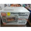 Image 2 : Hamilton Toaster Oven, Roasting Pan - Both New In Box