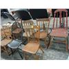 Image 1 : 7-Antique Chair/Rocker - 7 X $