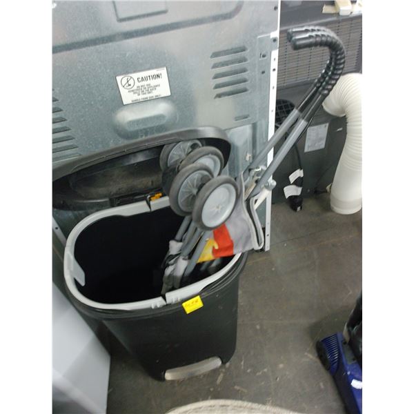 Foot Pedal Waste Can, Child Stroller