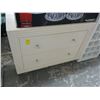 Image 1 : Beige Painted Nightstands - Pair