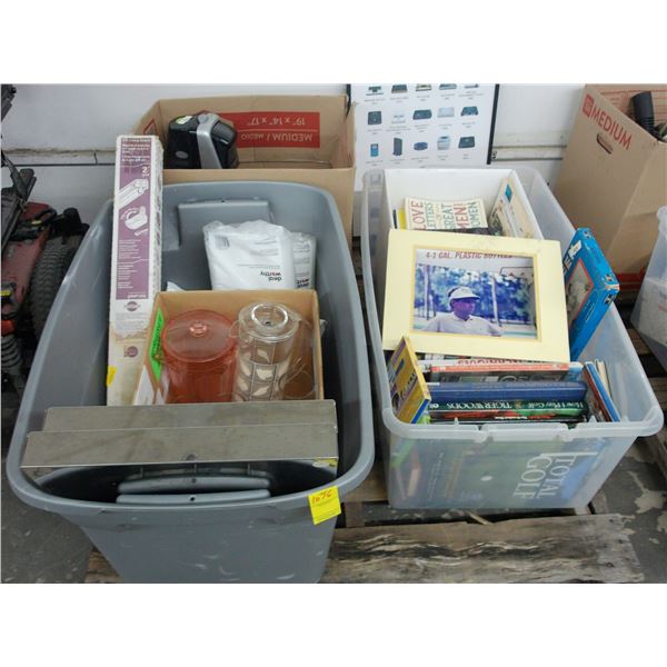 Books, Cups, Glasses, Dinnerware