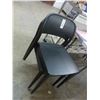 Image 1 : Black Side Chairs - Pair