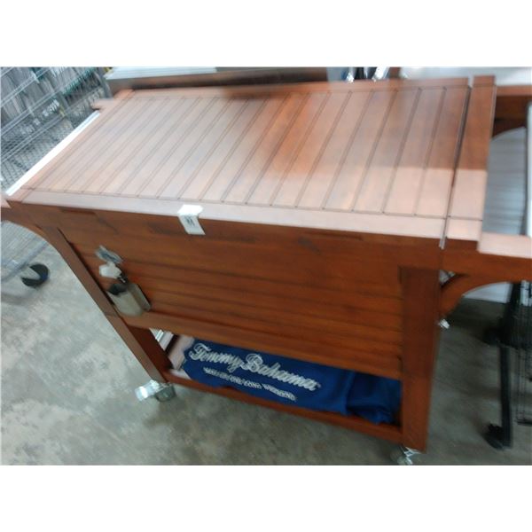 Tommy Bahama Rolling Cooler w/Cover