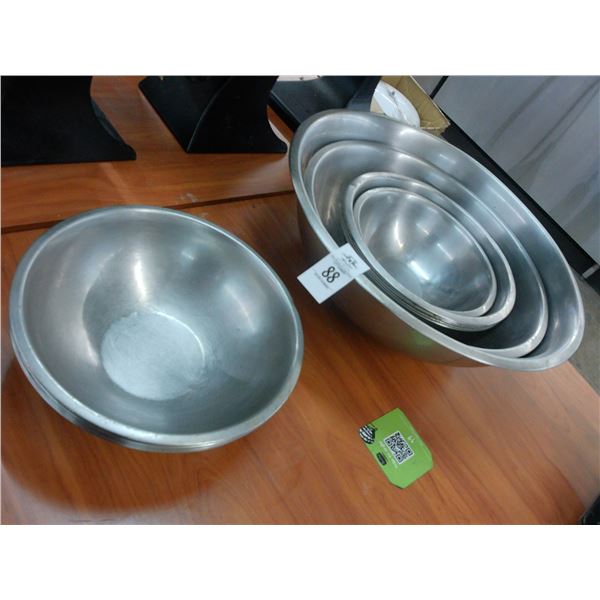 Asst. SS Mixing Bowls - 14