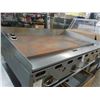 Image 2 : Vulcan Gas 3' Flat Grill w/4 Thermostats