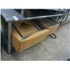 Image 1 : SS  5' Bullnose Equip. Stand w/Undershelf