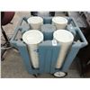 Image 1 : Cambro Dish Cart w/Bread and Butter Dishes