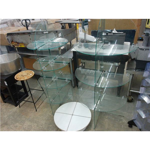 Glass Mrchandising Racks
