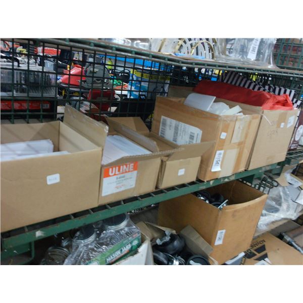 Tissue Paper, Boxes, Bags
