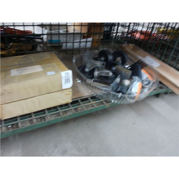 Equip. Legs, Casters, Mounting Plates
